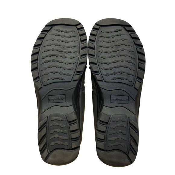 Comfortview Women’s Gray Slip On Low Wedge Natalia Loafers Shoes Size 9.5W - Picture 8 of 9